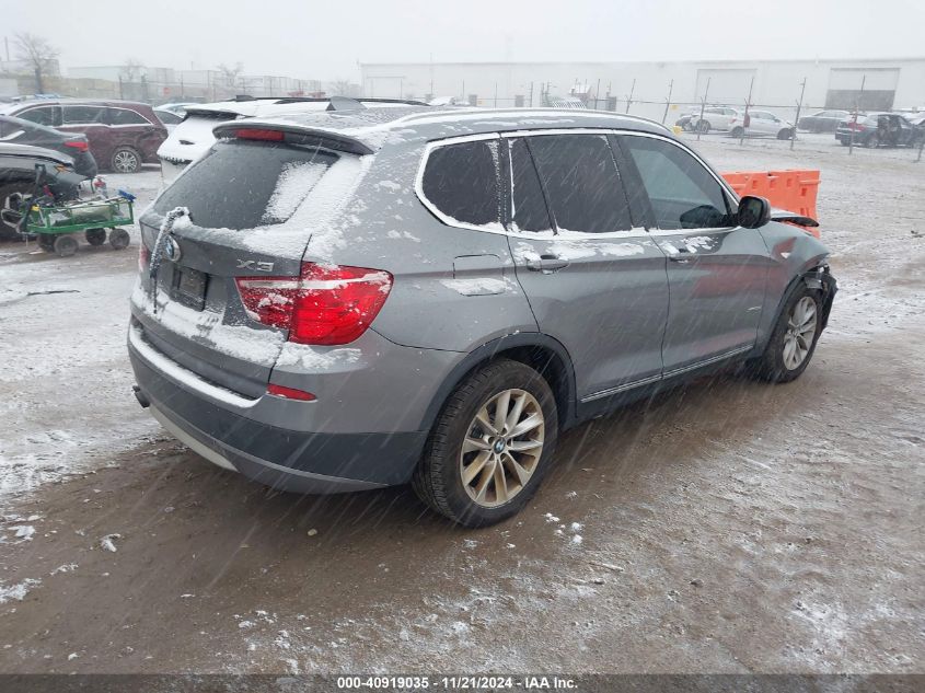 2013 BMW X3 xDrive28I VIN: 5UXWX9C53D0A08733 Lot: 40919035