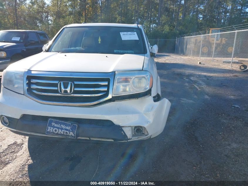 2013 Honda Pilot Touring VIN: 5FNYF4H95DB067812 Lot: 40919050