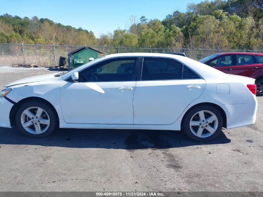 2013 Toyota Camry Se VIN: 4T1BF1FKXDU678674 Lot: 40919075