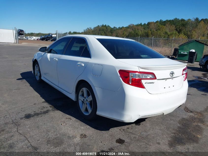 2013 Toyota Camry Se VIN: 4T1BF1FKXDU678674 Lot: 40919075