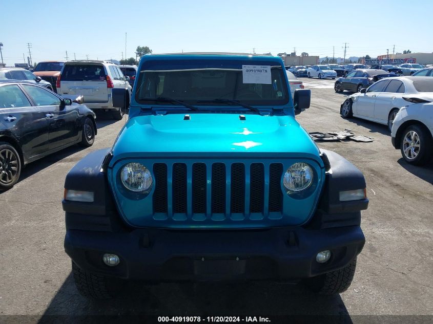 2020 Jeep Wrangler Unlimited Sport S 4X4 VIN: 1C4HJXDN4LW282238 Lot: 40919078