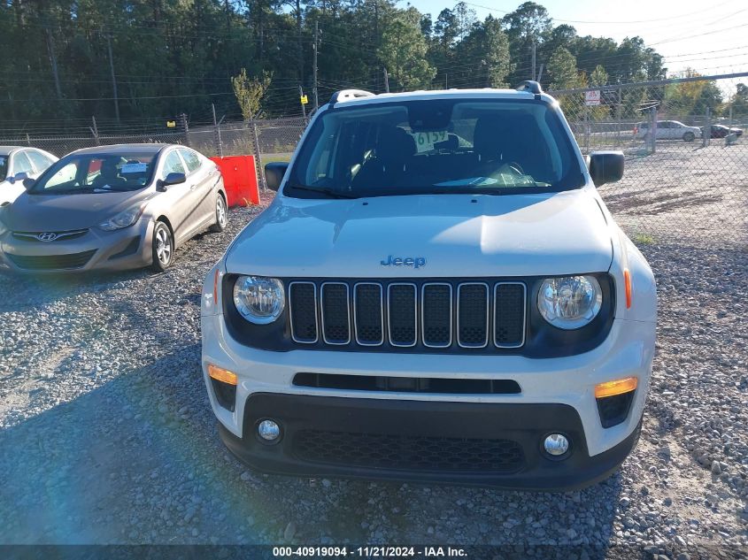 2022 Jeep Renegade Latitude 4X4 VIN: ZACNJDB11NPN78994 Lot: 40919094