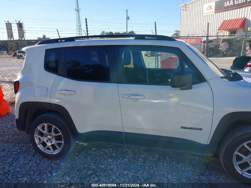 2022 Jeep Renegade Latitude 4X4 VIN: ZACNJDB11NPN78994 Lot: 40919094