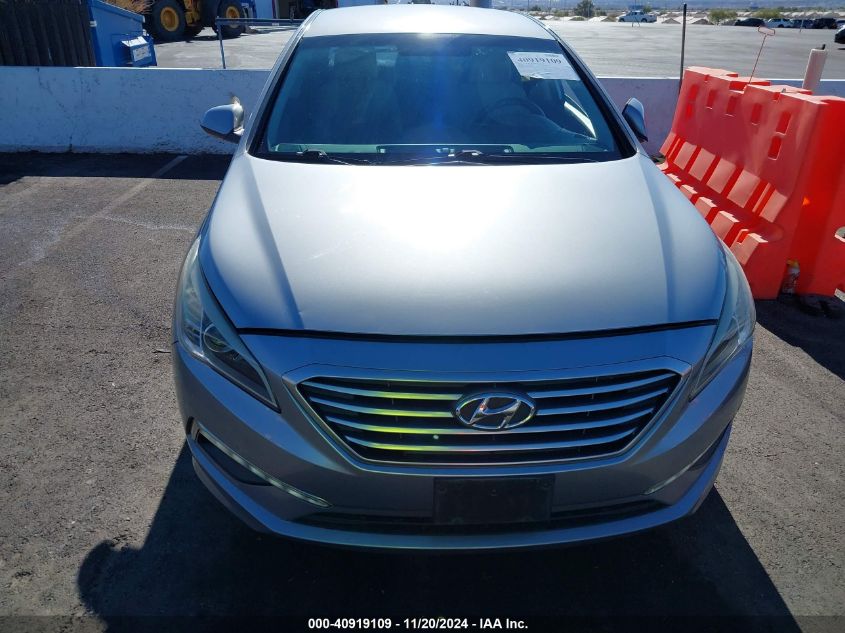 2015 Hyundai Sonata Se VIN: 5NPE24AF0FH206103 Lot: 40919109