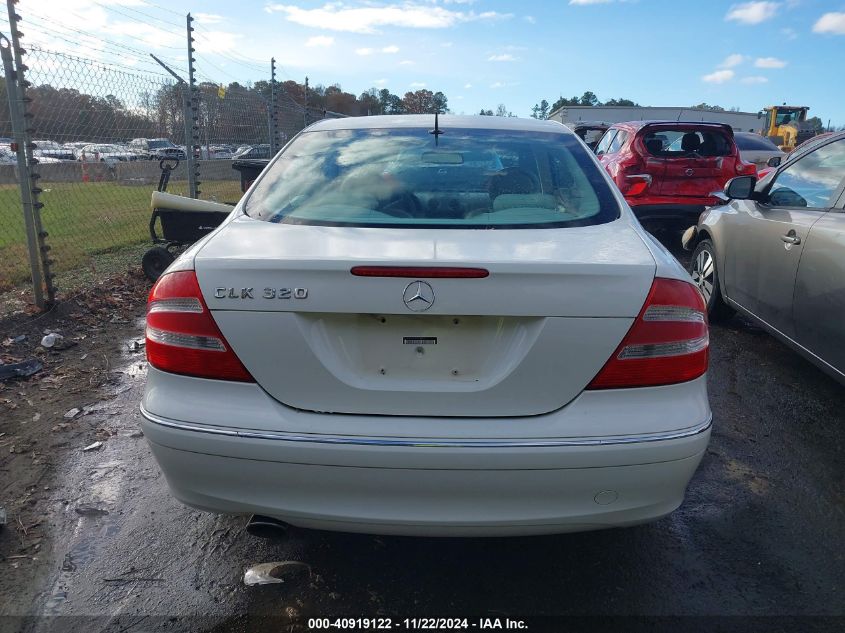 2004 Mercedes-Benz Clk 320 VIN: WDBTJ65J64F099861 Lot: 40919122