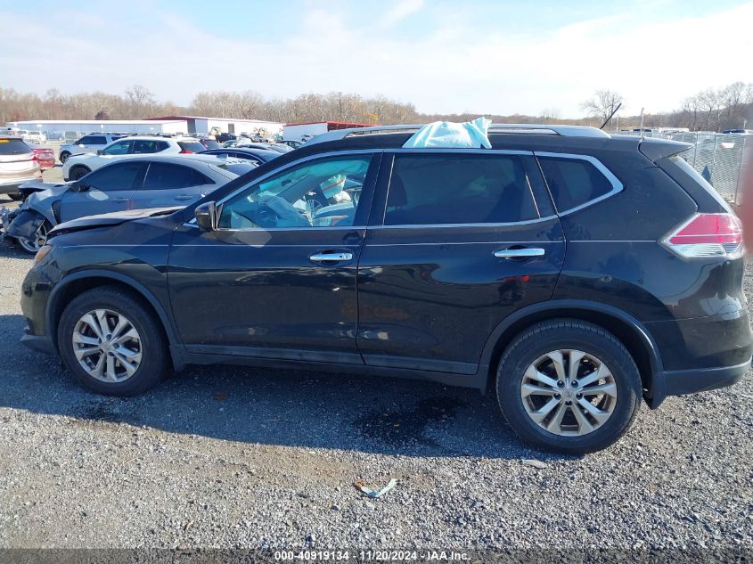 2016 Nissan Rogue Sv VIN: 5N1AT2MM8GC803907 Lot: 40919134