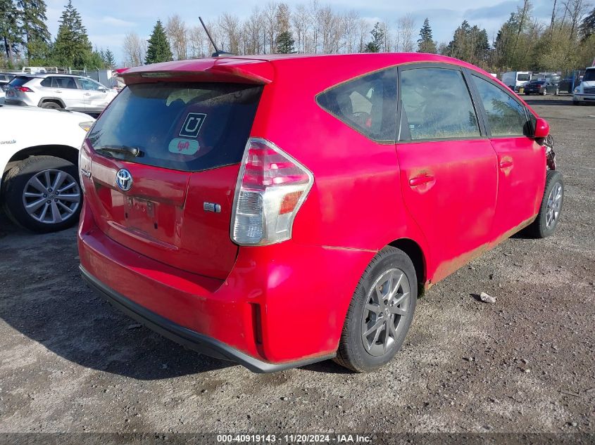 VIN JTDZN3EU2FJ040623 2015 TOYOTA PRIUS V no.4