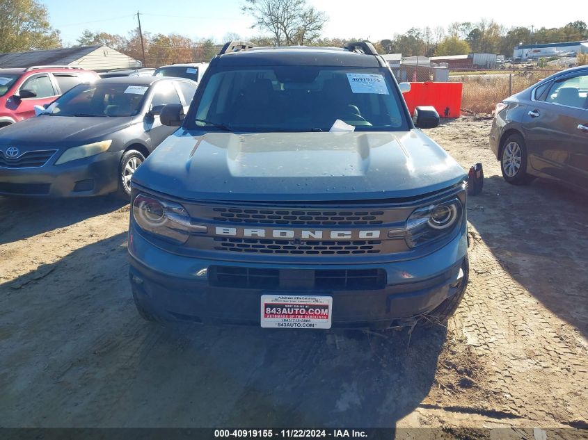 2021 Ford Bronco Sport Badlands VIN: 3FMCR9D97MRA01115 Lot: 40919155