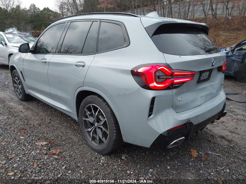 2022 BMW X3 XDRIVE30I - WBX57DP07NN184980