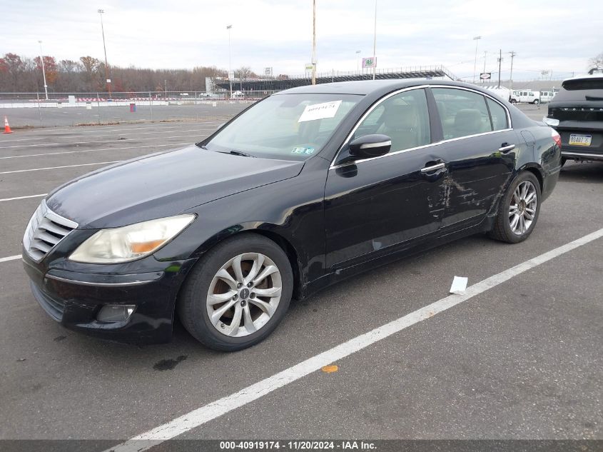 2011 Hyundai Genesis 3.8 VIN: KMHGC4DE9BU142969 Lot: 40919174