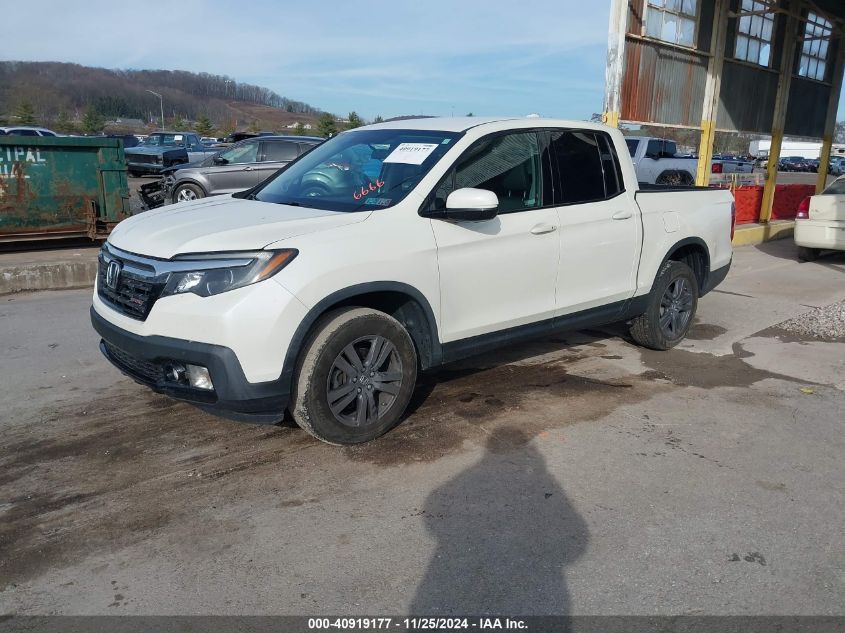 VIN 5FPYK3F12KB006666 2019 HONDA RIDGELINE no.2