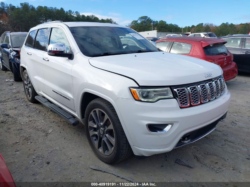 2018 Jeep Grand Cherokee Overland 4X4 VIN: 1C4RJFCG2JC305628 Lot: 40919191