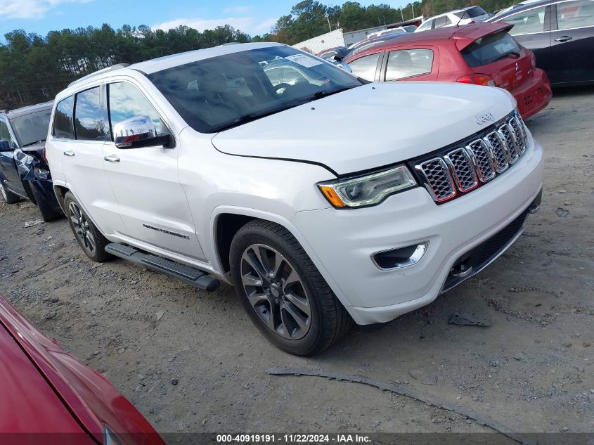 2018 Jeep Grand Cherokee Overland 4X4 VIN: 1C4RJFCG2JC305628 Lot: 40919191