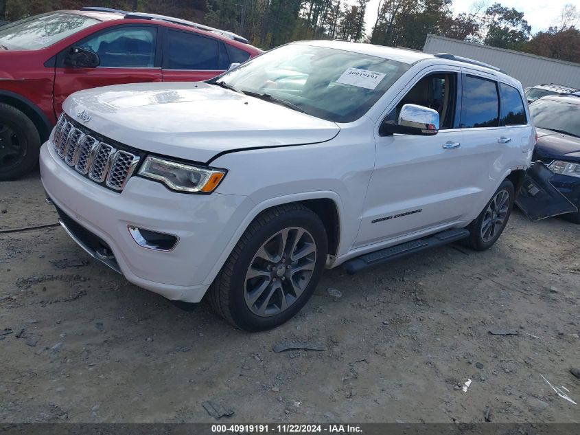 2018 Jeep Grand Cherokee Overland 4X4 VIN: 1C4RJFCG2JC305628 Lot: 40919191