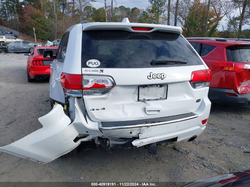 2018 Jeep Grand Cherokee Overland 4X4 VIN: 1C4RJFCG2JC305628 Lot: 40919191