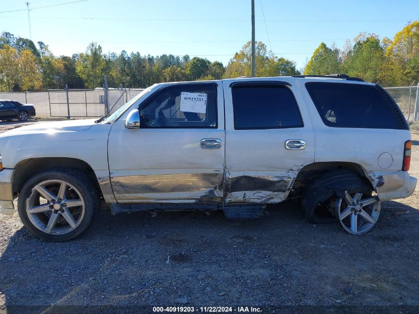 2005 Chevrolet Tahoe Ls VIN: 1GNEC13T85R205245 Lot: 40919203