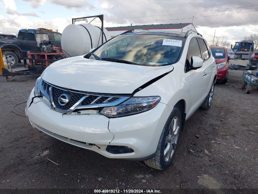 VIN JN8AZ1MW3EW509264 2014 Nissan Murano, LE no.2