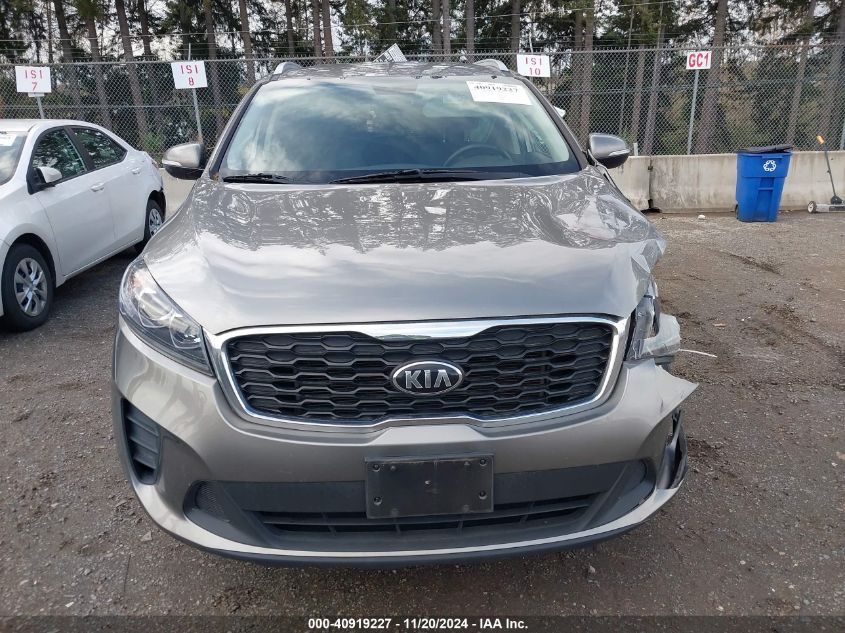 2019 KIA SORENTO 2.4L LX - 5XYPG4A37KG474454