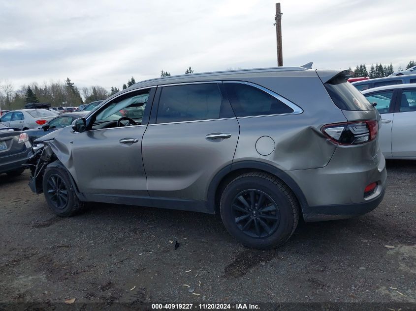 2019 KIA SORENTO 2.4L LX - 5XYPG4A37KG474454