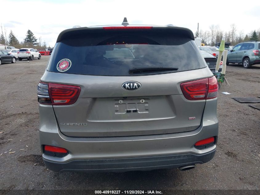 2019 KIA SORENTO 2.4L LX - 5XYPG4A37KG474454