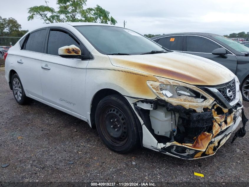 2017 Nissan Sentra Sv VIN: 3N1AB7AP4HY380676 Lot: 40919237