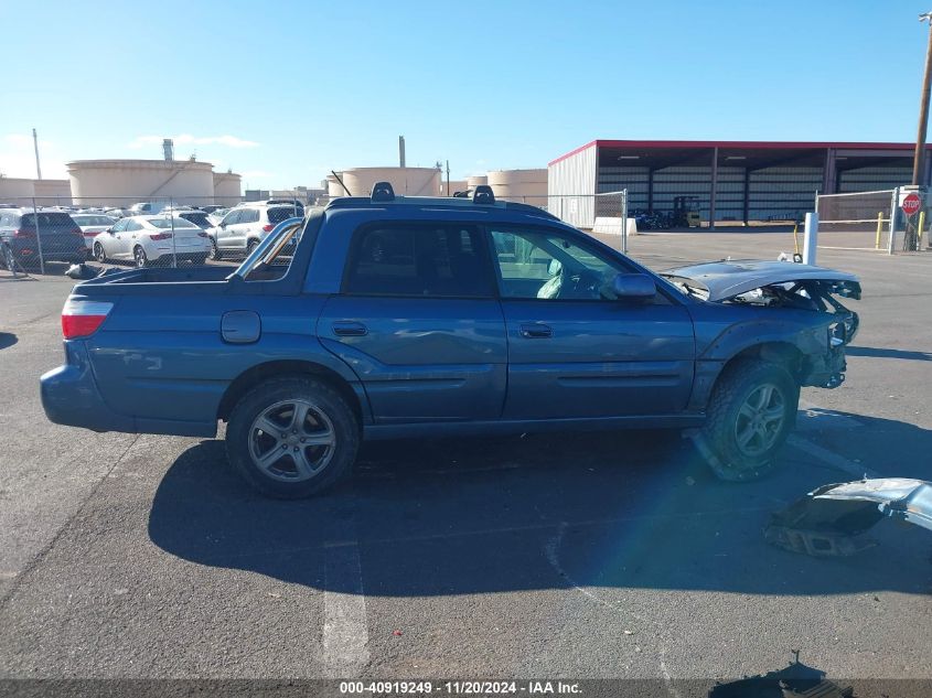 2006 Subaru Baja Turbo VIN: 4S4BT63C866107159 Lot: 40919249