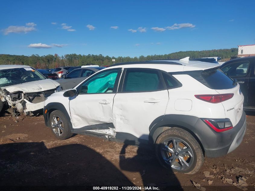 2023 Hyundai Kona Sel VIN: KM8K6CAB8PU957824 Lot: 40919282