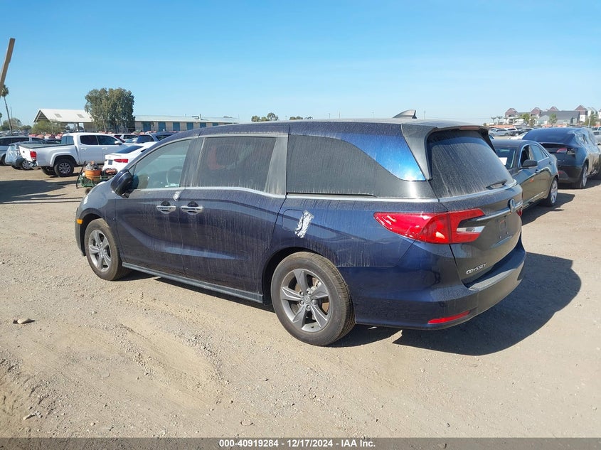 Vin: 5fnrl6h5xmb029823, lot: 41408990, honda odyssey ex 20213