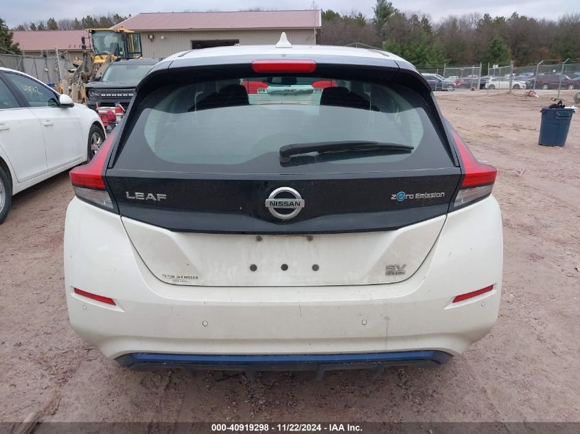 2020 Nissan Leaf Sv Plus 62 Kwh VIN: 1N4BZ1CPXLC308749 Lot: 40919298