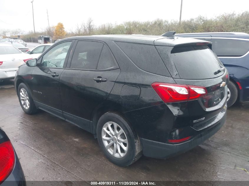 2019 Chevrolet Equinox Ls VIN: 3GNAXHEV2KL243096 Lot: 40919311