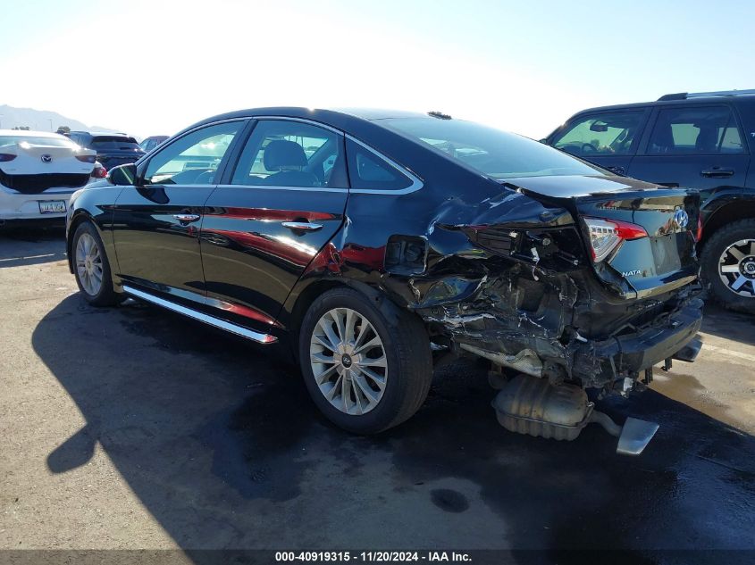 2015 HYUNDAI SONATA LIMITED - 5NPE34AF9FH012294