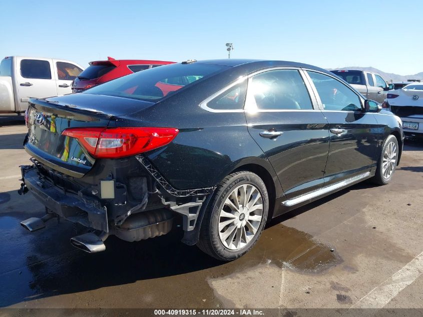 2015 Hyundai Sonata Limited VIN: 5NPE34AF9FH012294 Lot: 40919315