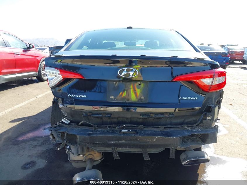 2015 Hyundai Sonata Limited VIN: 5NPE34AF9FH012294 Lot: 40919315