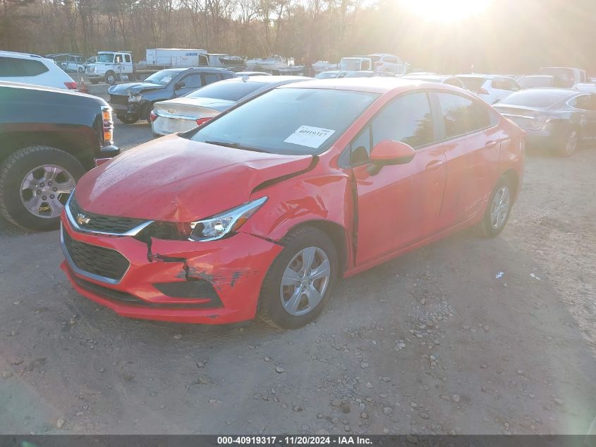 2017 Chevrolet Cruze Ls Manual VIN: 1G1BB5SM0H7152419 Lot: 40919317