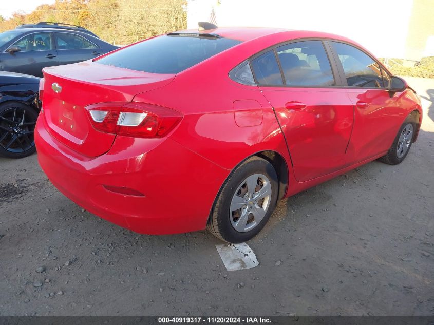 2017 Chevrolet Cruze Ls Manual VIN: 1G1BB5SM0H7152419 Lot: 40919317