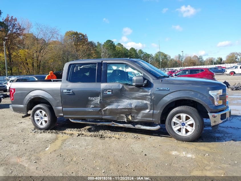 2016 Ford F-150 Xlt VIN: 1FTEW1C85GKF34444 Lot: 40919316