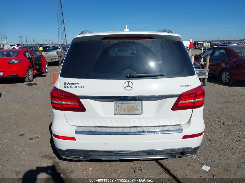 2017 Mercedes-Benz Gls 450 4Matic VIN: 4JGDF6EE3HA887148 Lot: 40919332