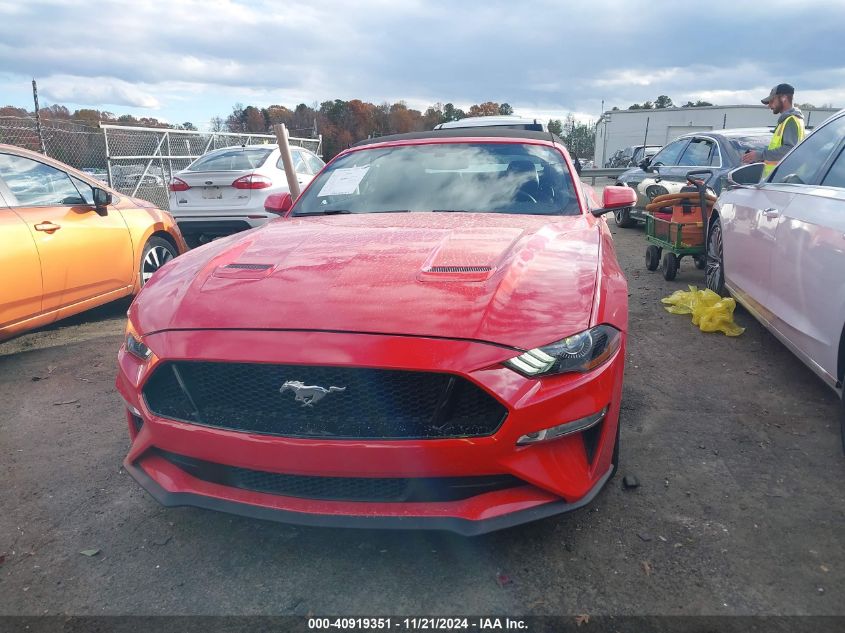 2019 Ford Mustang Gt Premium VIN: 1FATP8FF1K5162539 Lot: 40919351