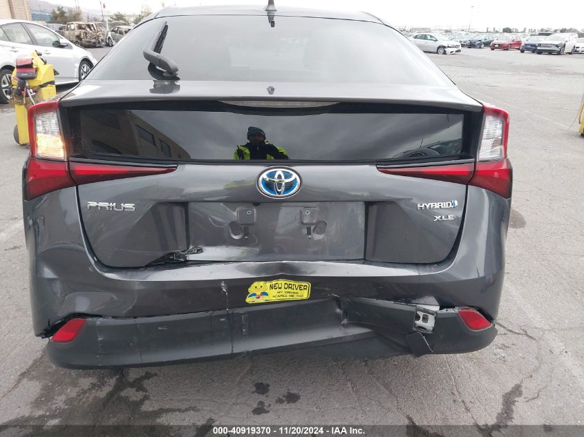 2022 Toyota Prius Xle VIN: JTDKAMFU4N3173324 Lot: 40919370