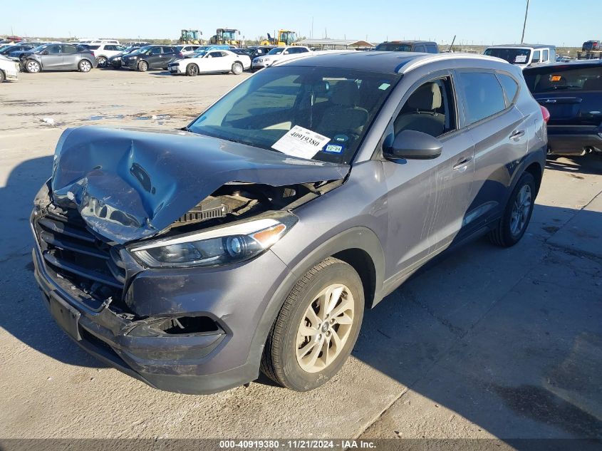 2016 Hyundai Tucson Se VIN: KM8J33A43GU109971 Lot: 40919380