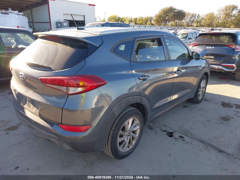 2016 Hyundai Tucson Se VIN: KM8J33A43GU109971 Lot: 40919380