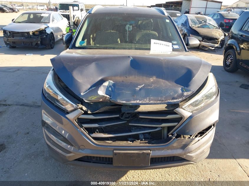 2016 Hyundai Tucson Se VIN: KM8J33A43GU109971 Lot: 40919380