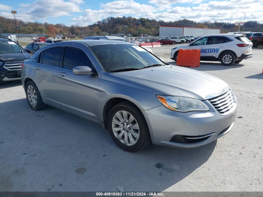 2013 Chrysler 200 Lx VIN: 1C3CCBABXDN685881 Lot: 40919383