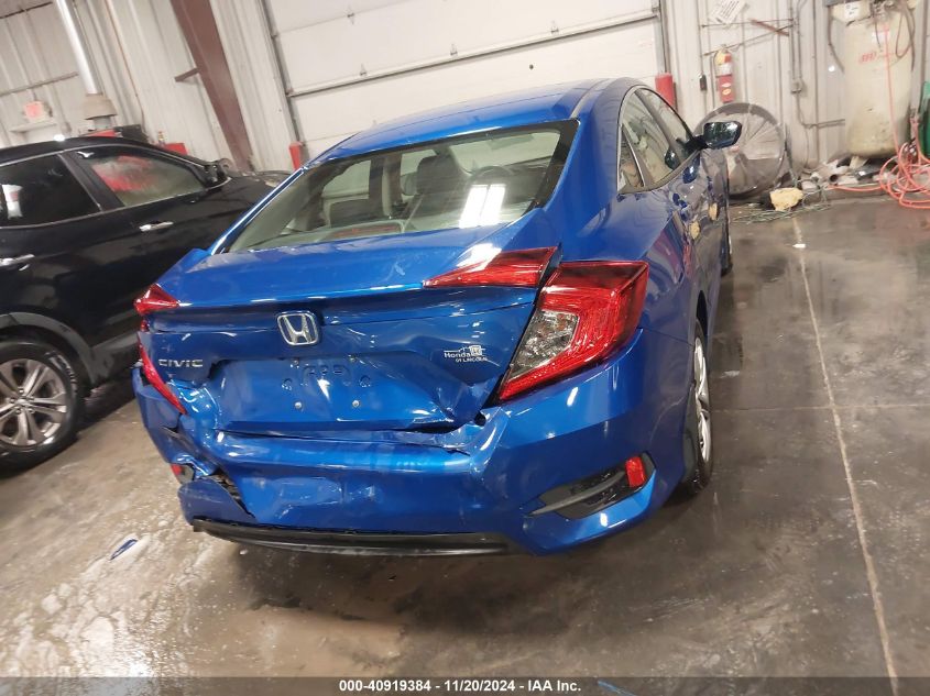 2016 Honda Civic Lx VIN: 19XFC2F54GE028210 Lot: 40919384