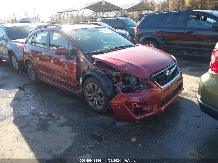 2015 SUBARU IMPREZA 2.0I SPORT PREMIUM - JF1GPAT60FH207178