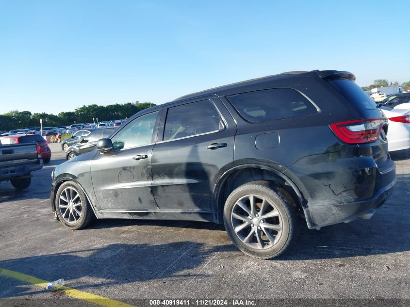 2017 Dodge Durango Gt Awd VIN: 1C4RDJDG1HC848259 Lot: 40919411