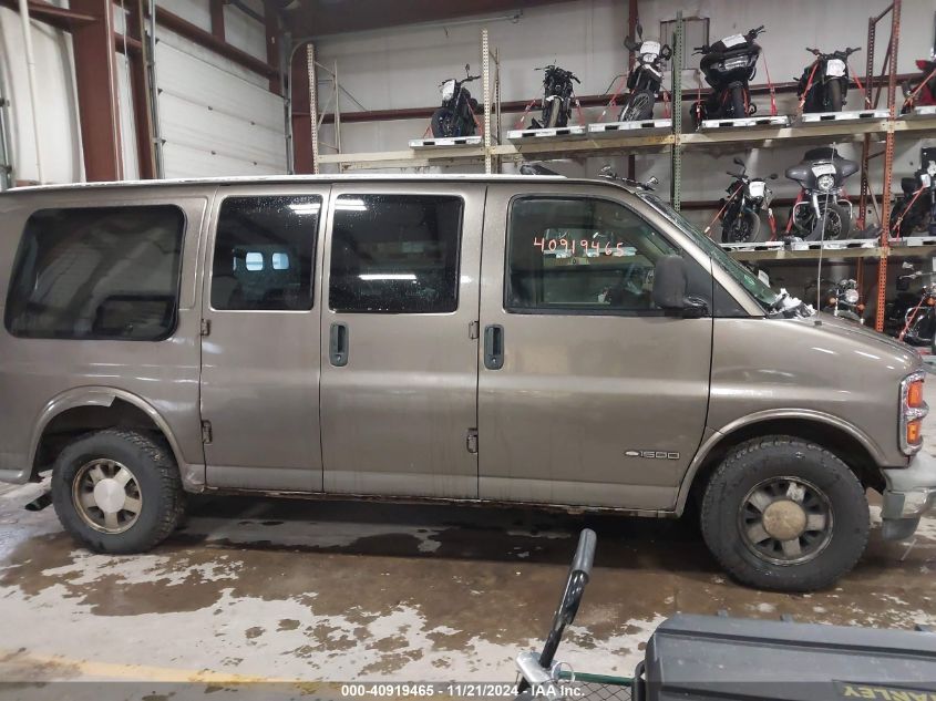 2000 Chevrolet Express Upfitter Pkg. VIN: 1GBFG15R9Y1252245 Lot: 40919465