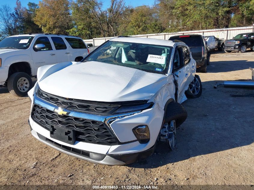 2024 Chevrolet Blazer Fwd 3Lt VIN: 3GNKBDRSXRS283289 Lot: 40919483