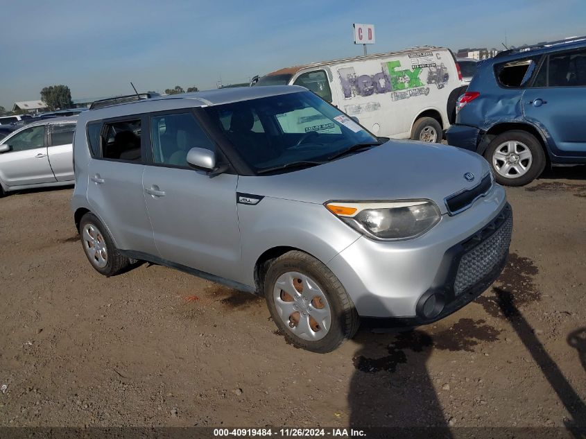 2015 Kia Soul VIN: KNDJN2A28F7783778 Lot: 40919484