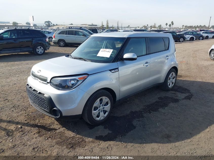 2015 Kia Soul VIN: KNDJN2A28F7783778 Lot: 40919484